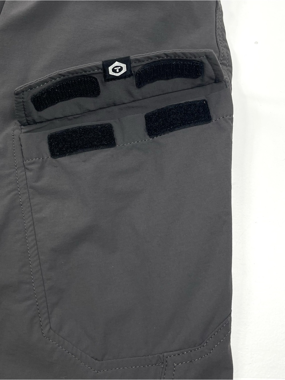 TRUEWERK T1 Women's Workpants Gray Zip Pockets Workwear Stretch Size 14 Long - Picture 4 of 13